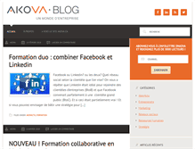 Tablet Screenshot of blog.akova.ca
