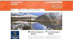 Desktop Screenshot of destinationquebec.akova.ca